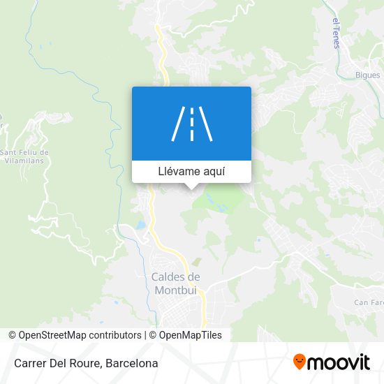 Mapa Carrer Del Roure