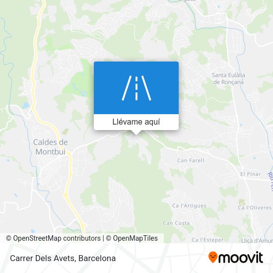 Mapa Carrer Dels Avets