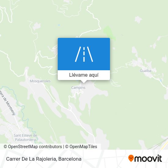 Mapa Carrer De La Rajoleria