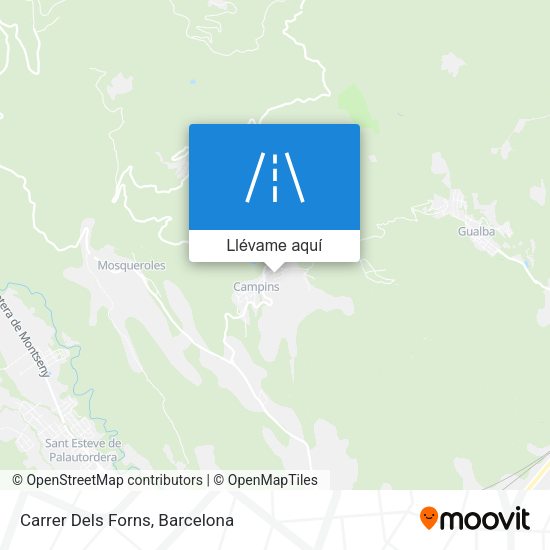 Mapa Carrer Dels Forns
