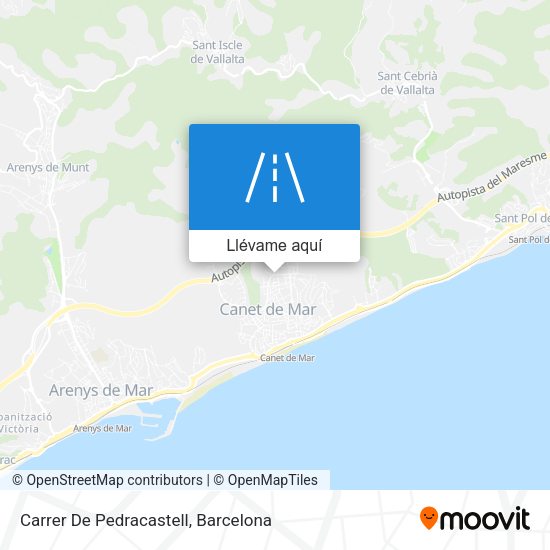 Mapa Carrer De Pedracastell