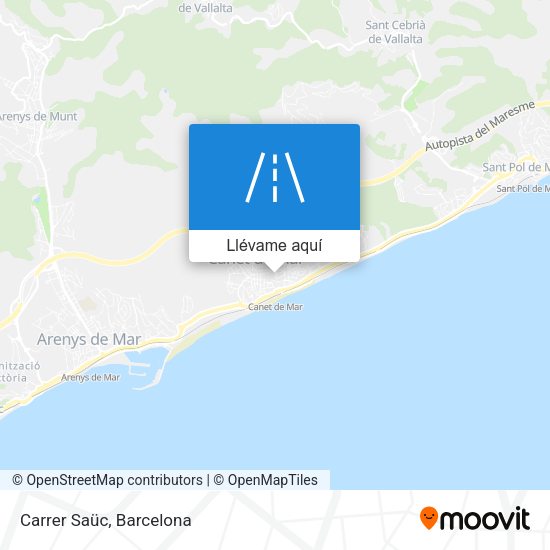 Mapa Carrer Saüc