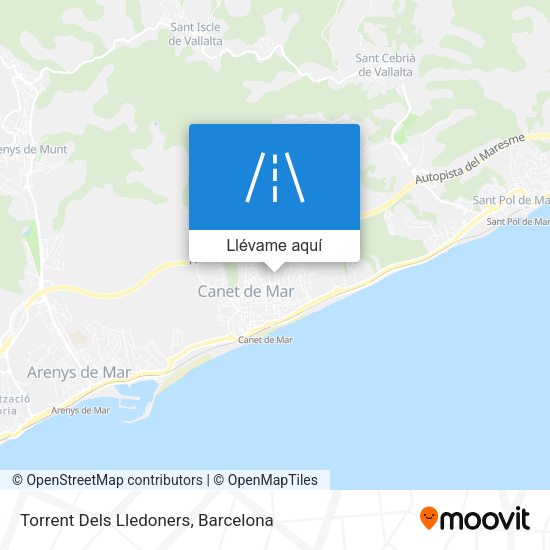 Mapa Torrent Dels Lledoners