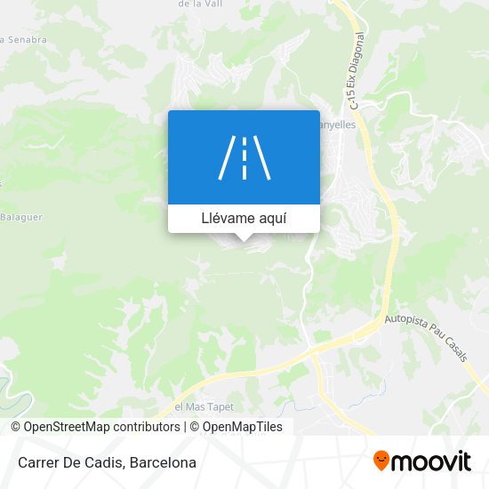 Mapa Carrer De Cadis