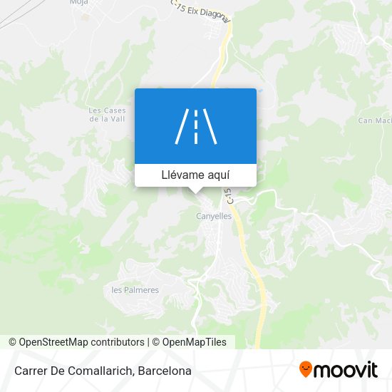 Mapa Carrer De Comallarich
