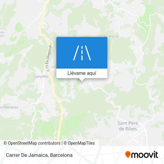 Mapa Carrer De Jamaica