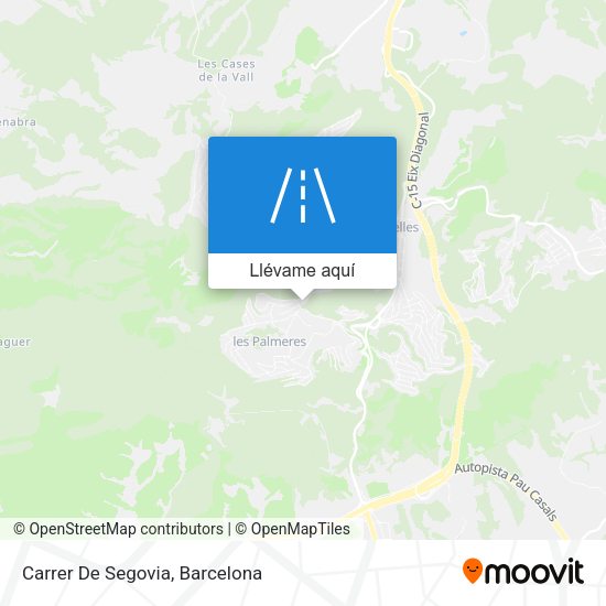 Mapa Carrer De Segovia
