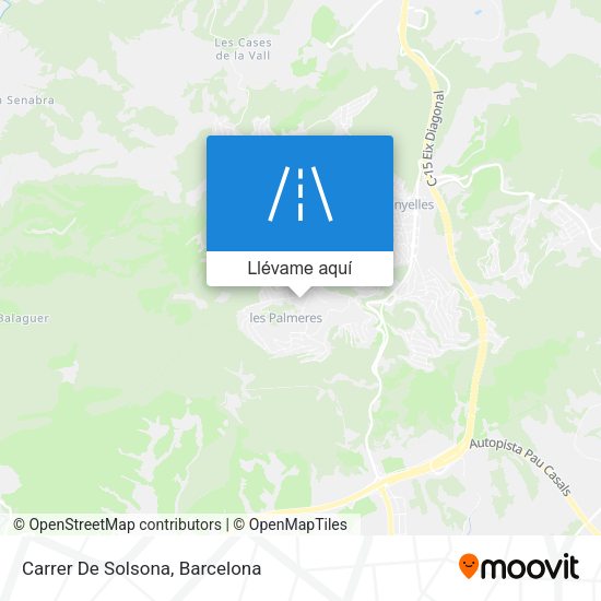 Mapa Carrer De Solsona