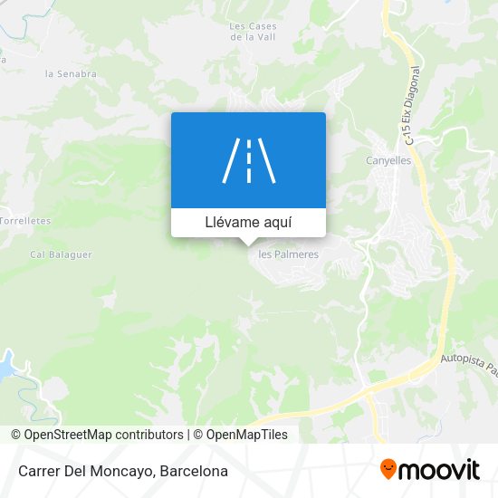 Mapa Carrer Del Moncayo