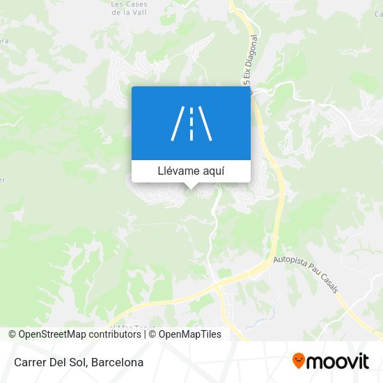 Mapa Carrer Del Sol
