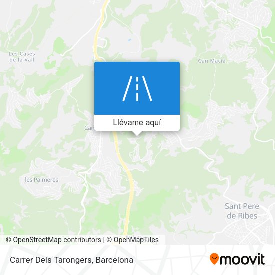 Mapa Carrer Dels Tarongers