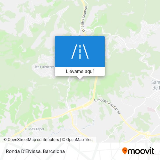 Mapa Ronda D'Eivissa