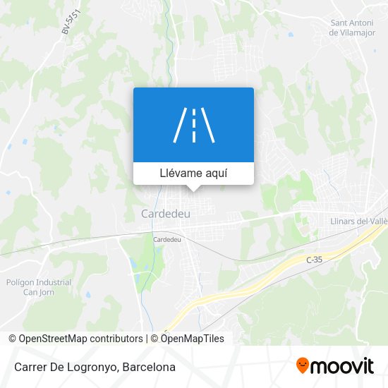 Mapa Carrer De Logronyo