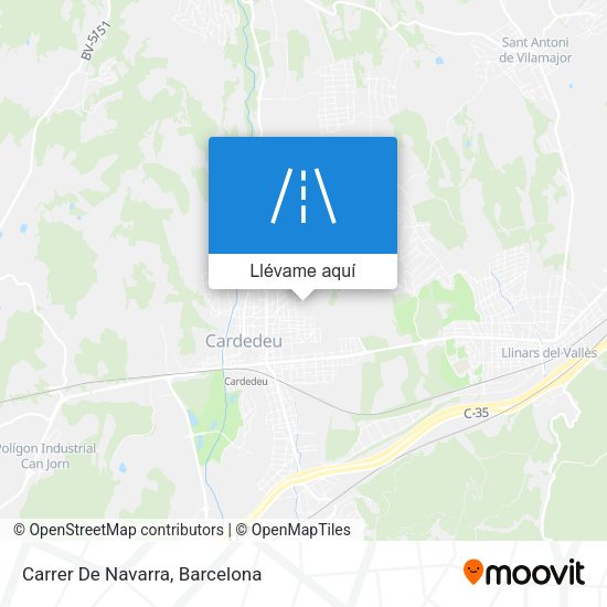Mapa Carrer De Navarra