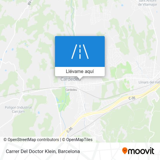 Mapa Carrer Del Doctor Klein
