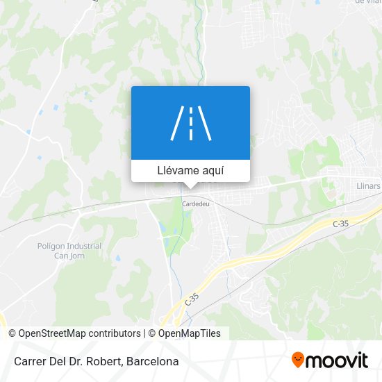 Mapa Carrer Del Dr. Robert