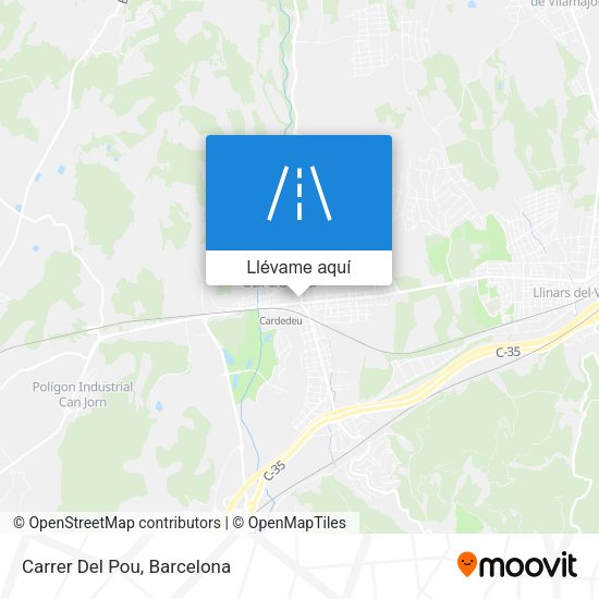 Mapa Carrer Del Pou