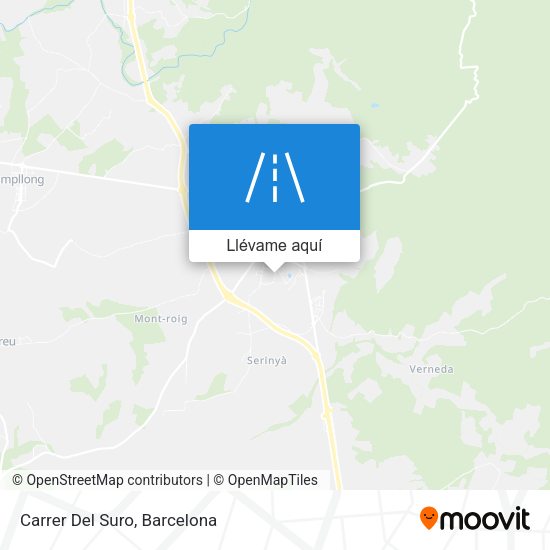 Mapa Carrer Del Suro