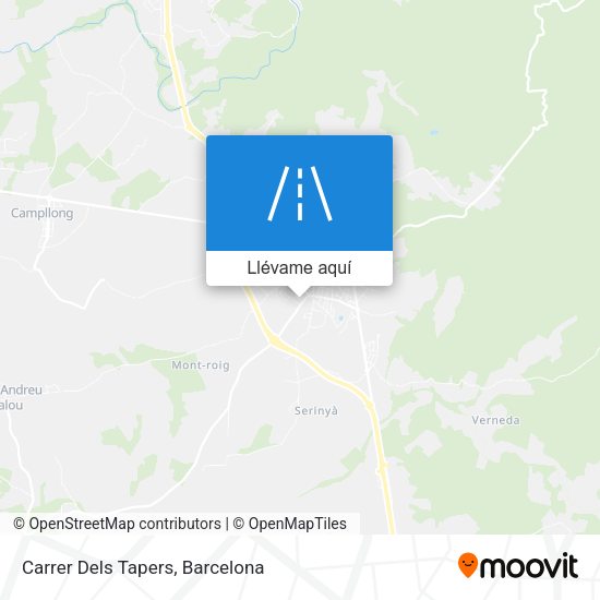 Mapa Carrer Dels Tapers