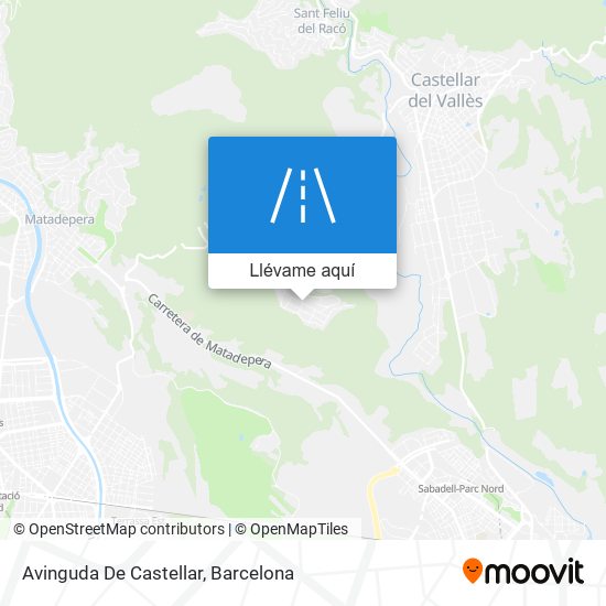 Mapa Avinguda De Castellar