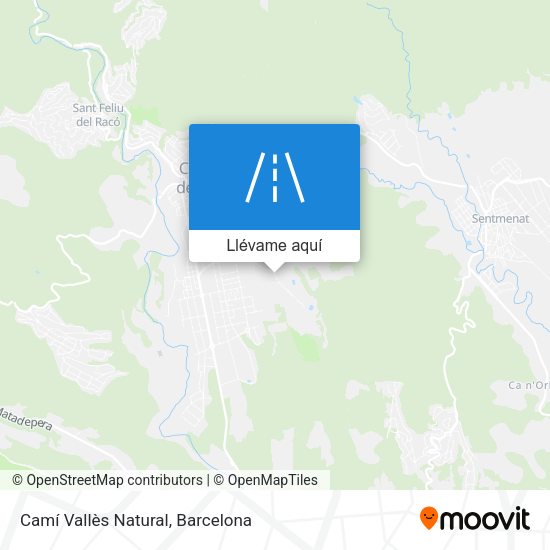 Mapa Camí Vallès Natural
