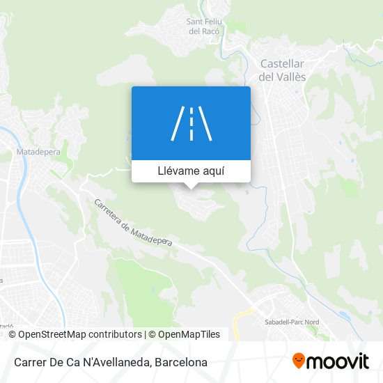 Mapa Carrer De Ca N'Avellaneda