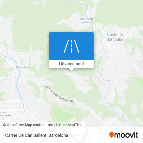 Mapa Carrer De Can Sallent