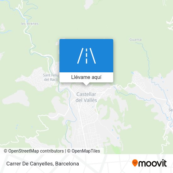 Mapa Carrer De Canyelles