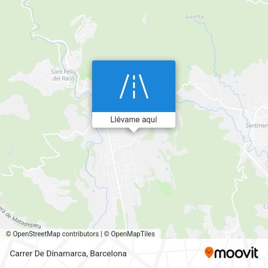 Mapa Carrer De Dinamarca
