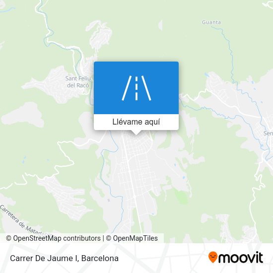 Mapa Carrer De Jaume I