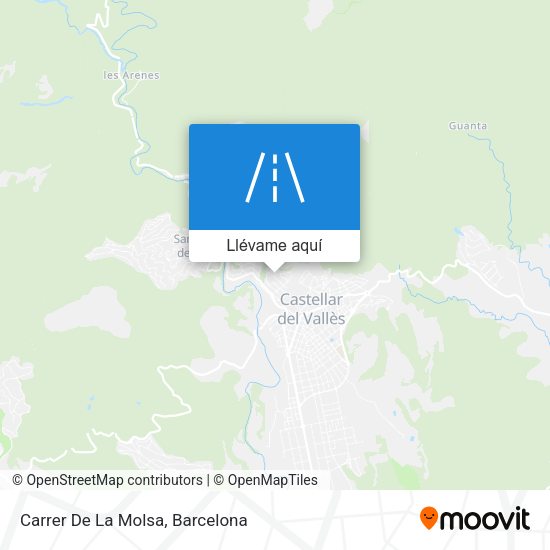 Mapa Carrer De La Molsa