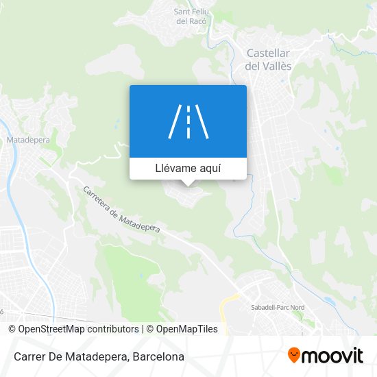 Mapa Carrer De Matadepera