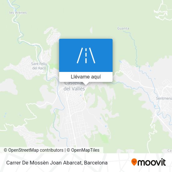 Mapa Carrer De Mossèn Joan Abarcat