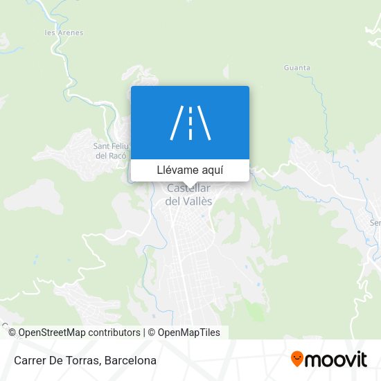 Mapa Carrer De Torras