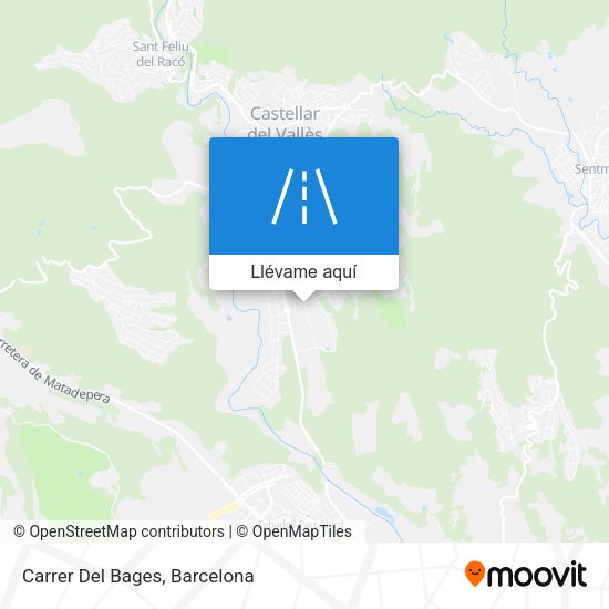 Mapa Carrer Del Bages