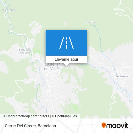 Mapa Carrer Del Cirerer