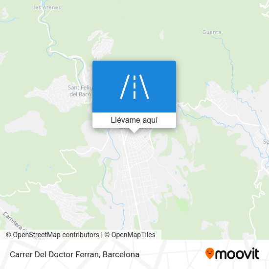 Mapa Carrer Del Doctor Ferran