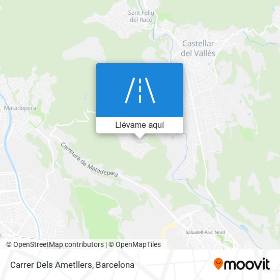 Mapa Carrer Dels Ametllers