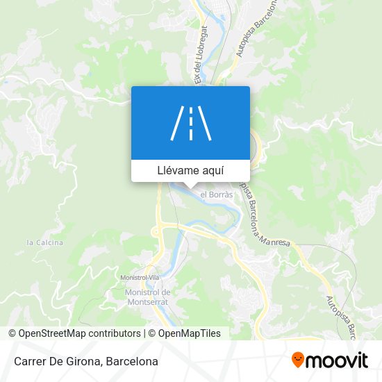 Mapa Carrer De Girona