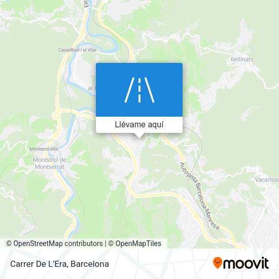 Mapa Carrer De L'Era
