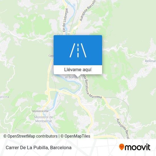 Mapa Carrer De La Pubilla