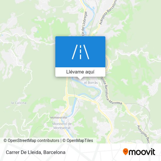 Mapa Carrer De Lleida