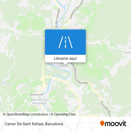 Mapa Carrer De Sant Rafael