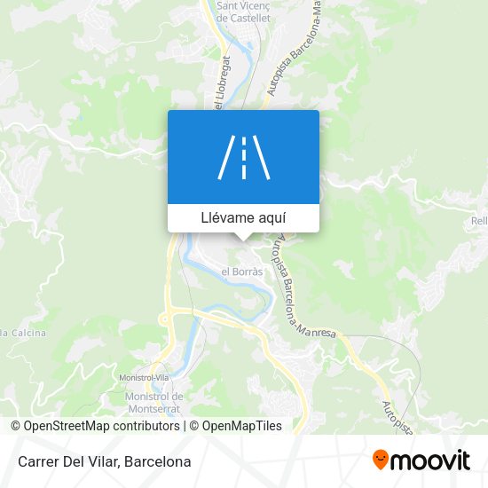 Mapa Carrer Del Vilar