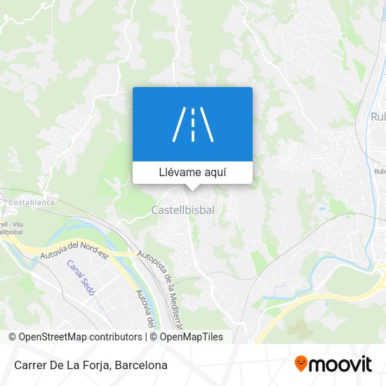 Mapa Carrer De La Forja