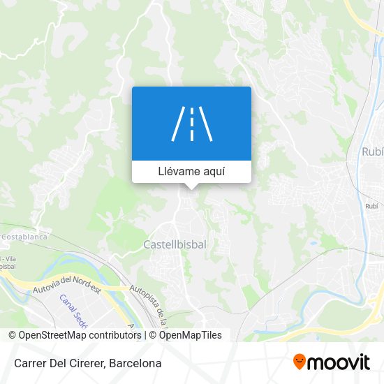Mapa Carrer Del Cirerer