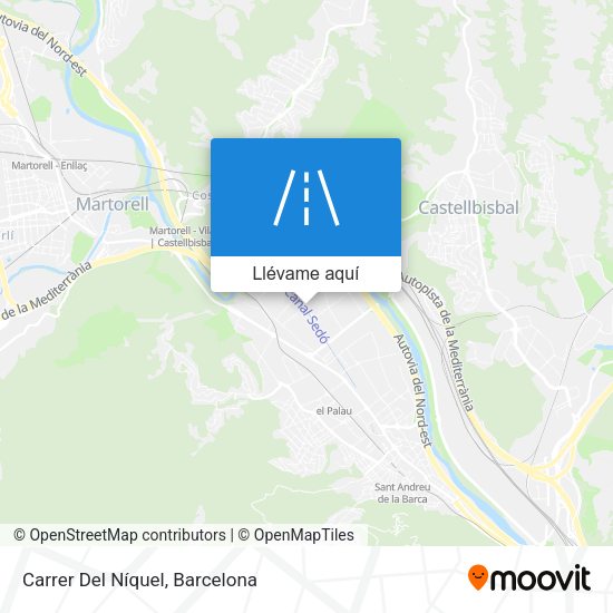 Mapa Carrer Del Níquel
