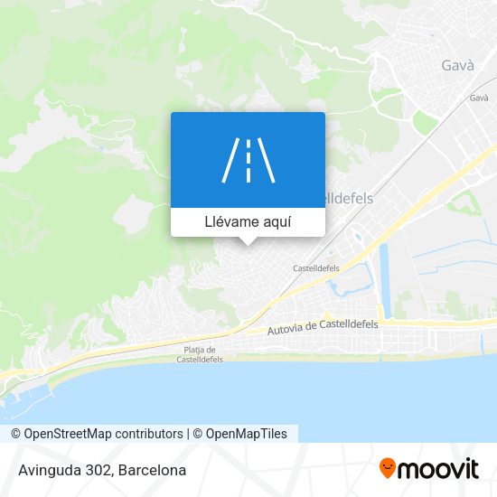 Mapa Avinguda 302