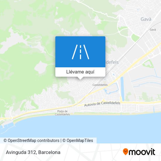 Mapa Avinguda 312