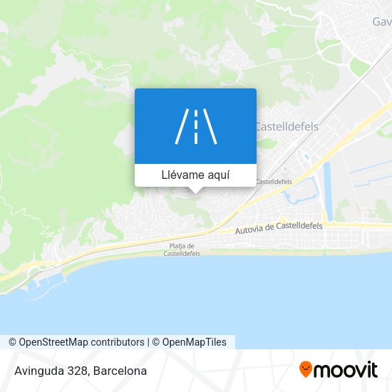Mapa Avinguda 328